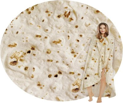Warm Up with a Fun Tortilla Throw Blanket