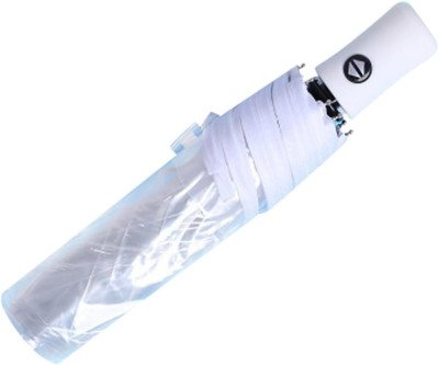 See Clearly, Stay Dry: Transparent Auto Umbrella