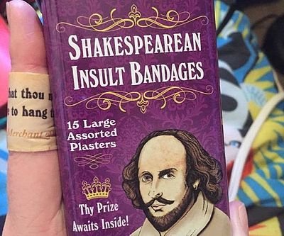 Shakespearean Insult Bandages