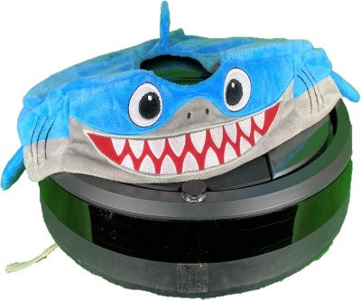 Shark-Themed Roomba Cover: Make Cleaning Fun