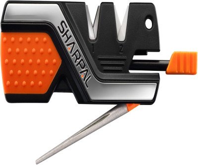 Ultimate 6-in-1 Pocket Knife Sharpener & Survival Tool