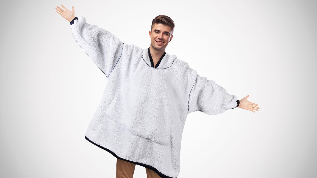 Sherpa Hoodie Blanket