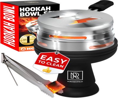 Silicone Hookah Bowl for Even Heat & Bold Flavors