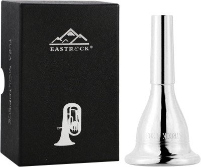 Silver-Plated Tuba Mouthpiece 120S - Rich Sound & Comfort