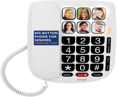 Simple Senior Phone: Big Buttons & Loud Clear Calls