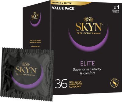Ultra-Thin SKYN Elite: Latex-Free Intimacy, 36 Count