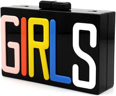 Sleek Acrylic Clutch for Evening Glamour