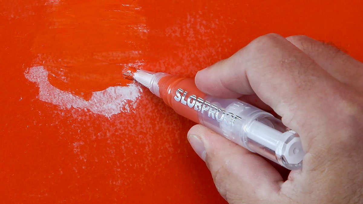 Slobproof Fillable Brush Pens for Paint Touch-Ups