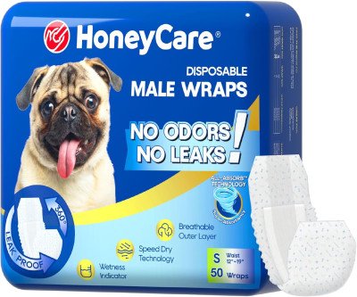 Keep Small Dogs Dry & Comfy with All-Absorb Wraps