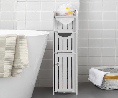 Smart Bathroom Storage Cabinet - Slim Space Saver