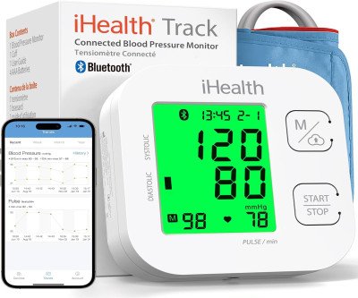 Smart Blood Pressure Monitor with Bluetooth Tracking