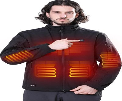 Stay Toasty Warm: Smart Heated Jacket with 12V Battery