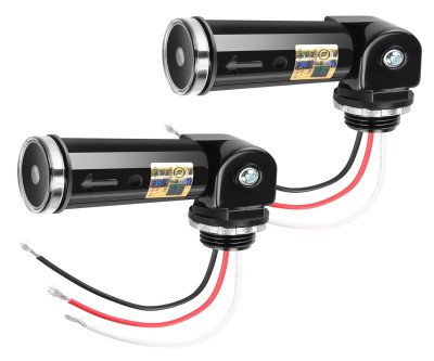 Smart Outdoor Lights: Dusk to Dawn Sensor 2-Pack
