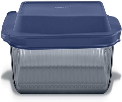 Smoke-Tinted Pyrex 9x13 Dish for Even Casseroles & Lasagna