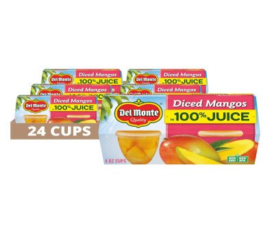 Snack Smart with DEL MONTE Diced Mango Fruit Cups