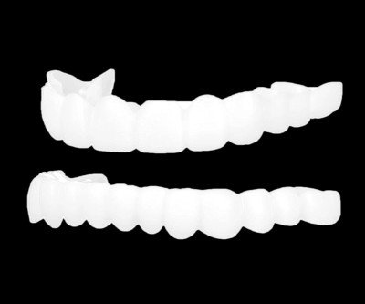 Perfect Teeth In Seconds: Snap-On Smile Covers (2-Pack)