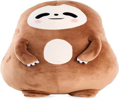 Snuggle-Soft Smiling Sloth Plush: Your Child's Cozy Companion