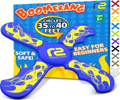 Soft Foam Boomerang That Actually Comes Back - Kid-Safe Outdoor Fun