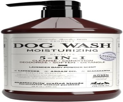 Soft & Soothing Dog Wash: 5-in-1 Lavender Formula