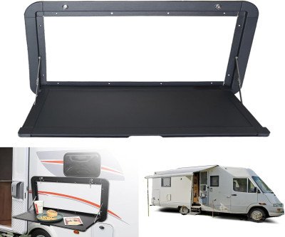 Space-Saving RV Wall Table: Quick-Deploy Dining & Office Solution
