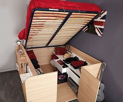 Space Up Bed And Storage
