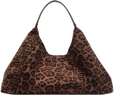 Spacious Leopard Print Tote Bag for Everyday Style