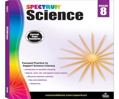 Spectrum 8th Grade Science Workbook for Young Scholars