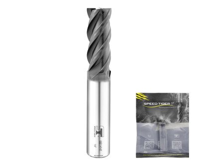Precision Carbide End Mill for Hardened Steel & Alloy Machining