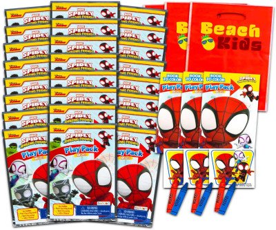 Spidey Mini Party Packs - 24 Fun Grab n Go Favors