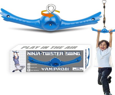 Spinning Ninja Swing: 360° Warrior Adventure for Kids
