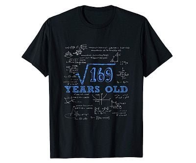 Square Root of 169 Shirt