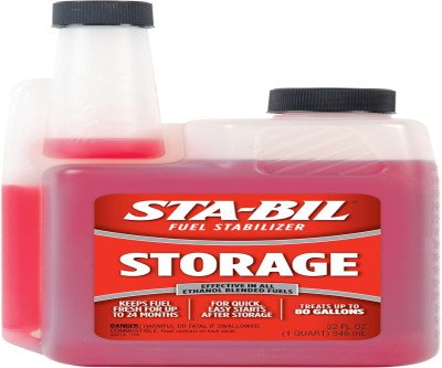 Keep Fuel Fresh 24 Months: STA-BIL Stabilizer