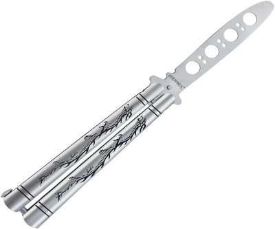 Stainless Steel Butterfly Knife Trainer for Safe Practice