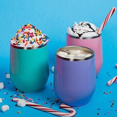 Stainless Steel Stemless Wine Glass Tumbler