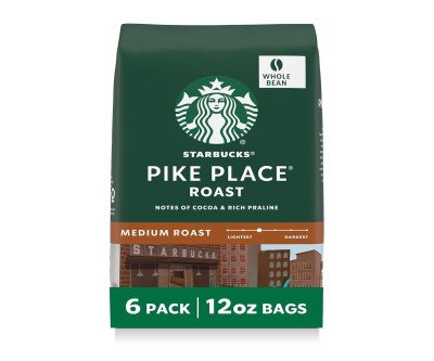 Starbucks Pike Place Medium Roast - Smooth & Consistent Coffee