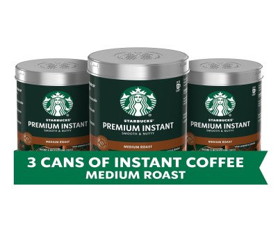Premium Starbucks Instant Coffee: Smooth Medium Roast
