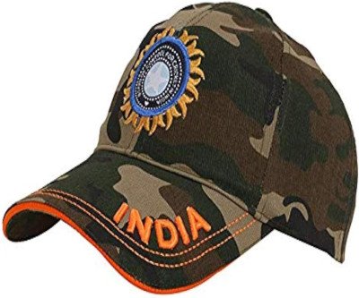 Stay Cool Under the Sun: India Cricket Cap with Moisture Wicking