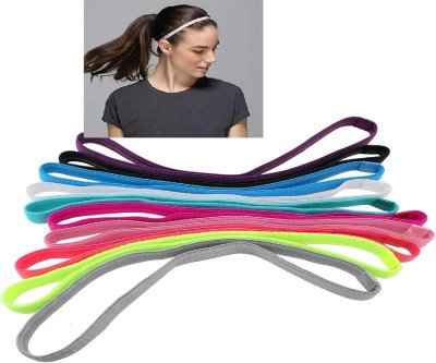 Stay Focused with Non-Slip Athletic Headbands