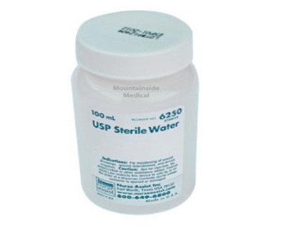Sterile Pet Wound Irrigation Water - 6x100ml Pack
