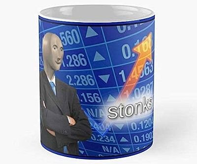 Stonks Coffee Mug