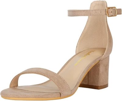 Strappy Chunky Heels: Comfortable 2-Inch Sandals for Any Occasion