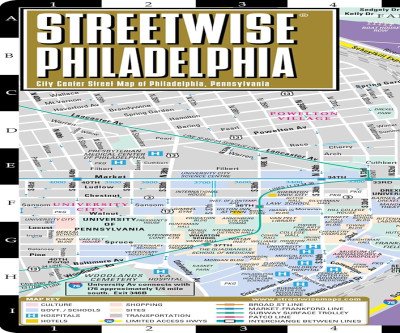 Explore Philadelphia with the Streetwise Map