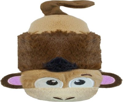 Stuffing-Free Squeak Monkey Toy for Happy Dogs