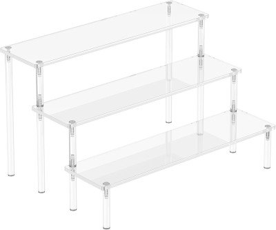 Stylish 3-Tier Acrylic Display Riser for Organizing