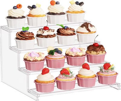 Stylish 4-Tier Display Stand for All Your Treasures