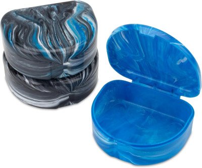 Stylish Marble Retainer Cases - 3 Pack