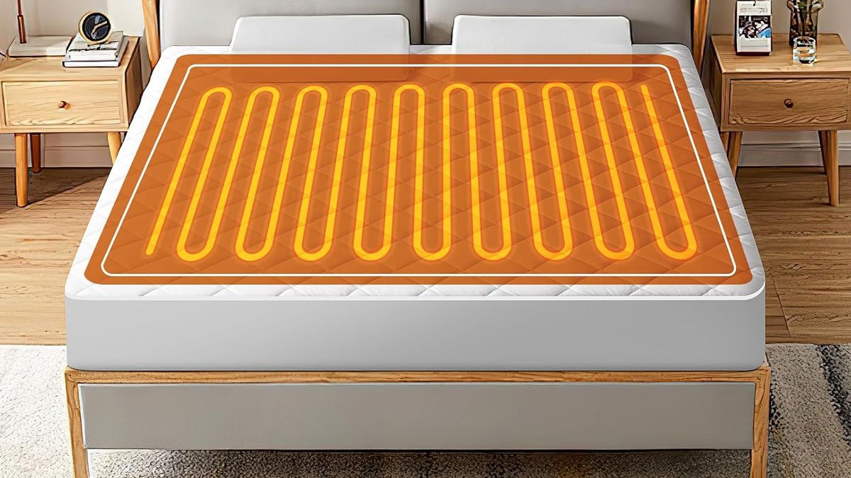 Sunbeam Quilted Heated Mattress Pad