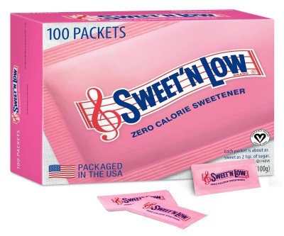 Sweet'N Low Zero Calorie Sweetener Packets