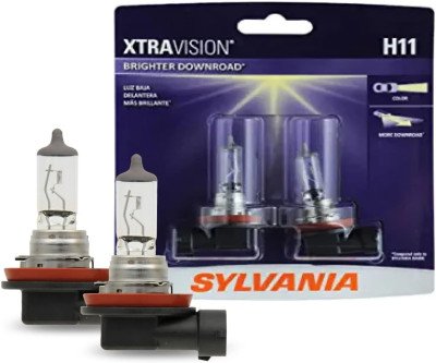 Brighter Roads Ahead: Sylvania H11 XtraVision Headlight Bulbs (2-Pack)