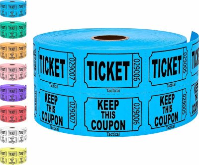 Vibrant Tacticai Raffle Tickets for Any Event